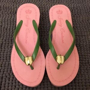 Juicy couture wedge Sandals